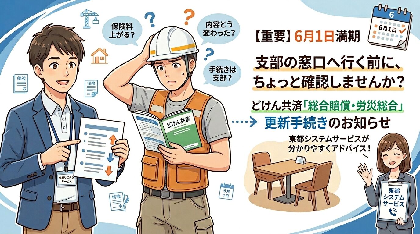 どけん共済会 制度更新