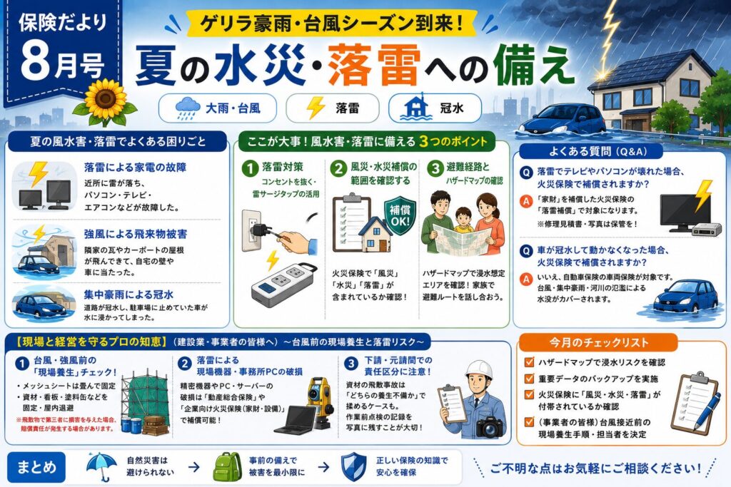 保険だよりアイキャッチ（2026年8月号）
